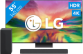 LG 55QNED816RE + Soundbar televisie