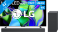 LG OLED42C34LA + Soundbar televisie