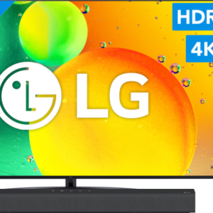LG 43NANO766QA (2022) + Soundbar aanbieding