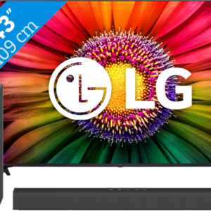 LG 43UR80006LJ (2023) + Soundbar aanbieding