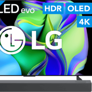LG OLED42C34LA + Soundbar aanbieding
