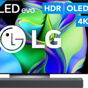 LG OLED48C34LA + Soundbar aanbieding