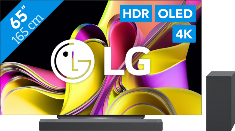 LG OLED65B36LA + Soundbar televisie