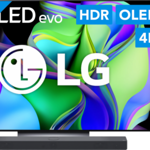 LG OLED65C34LA + Soundbar aanbieding