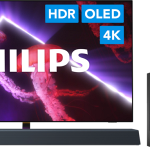 Philips 48OLED807 - Ambilight (2022) + Soundbar + Hdmi kabel aanbieding