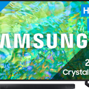 Samsung Crystal UHD 85CU8000 (2023) + Soundbar aanbieding